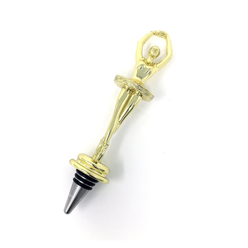 Handmade Bottle Stopper made from Repurposed Ballerina Trophy